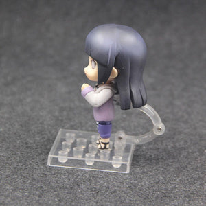 13cm Naruto Figure Hinata Action Figure Cute Chibi PVC Toys with Box