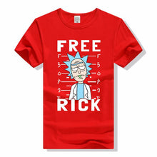 Load image into Gallery viewer, Mens Rick and Morty Cotton Tee Shirt Crew Neck Printed Summer Casual Tops
