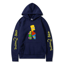 Load image into Gallery viewer, The Simpsons Printed Pullover Trainning Suit Hoodie Sweatshirt Unisex