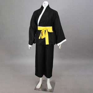 Women and Children Bleach Costume Soi Fon／Fon Shaorin Cosplay Kimono Full Outfit