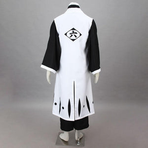 Men and Children Bleach Costume Kuchiki Byakuya Cosplay Kimono Full Outfit