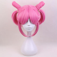 Load image into Gallery viewer, Sailor Moon Costume Sailor chibi moon Chibi usa Wig Heat Resistant Sythentic Hair