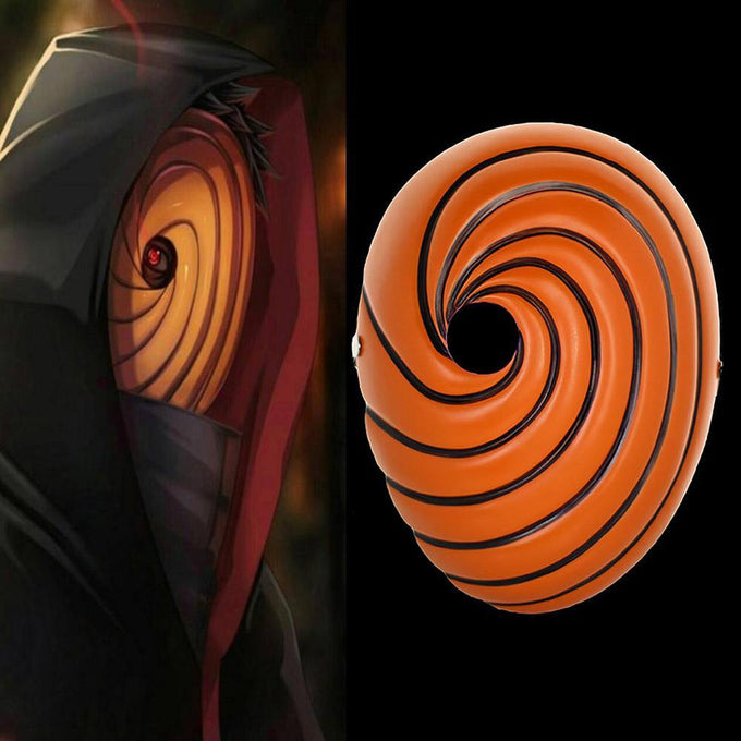 Naruto Resin Mask Tobi Obito Naruto Akatsuki Cosplay Musk