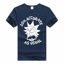 Load image into Gallery viewer, Mens Rick and Morty Cotton As Usual Tee Shirt Crew Neck Printed Summer Casual Tops