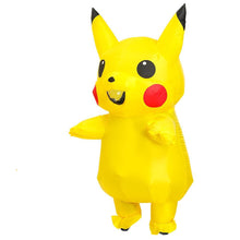 Load image into Gallery viewer, Inflatable Pikachu Cosplay Costume Blow Up Suit Halloween Christmas Party For Adults and Kids