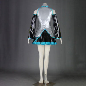 Vocaloid Costume Hatsune Miku Cosplay Set 2nd Version For Women and Kids