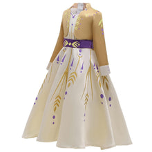 Load image into Gallery viewer, Kids Frozen Costume Princess Anna Cosplay Birthday or Party Dress With Accessories