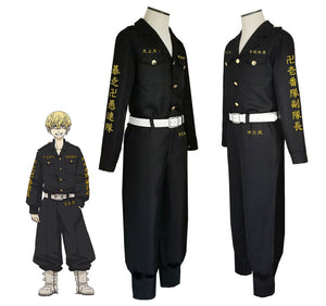 Tokyo Revengers Costume Baji Keisuke Matsuno Chifuyu 1st Division Captain Cosplay For Men and Kids