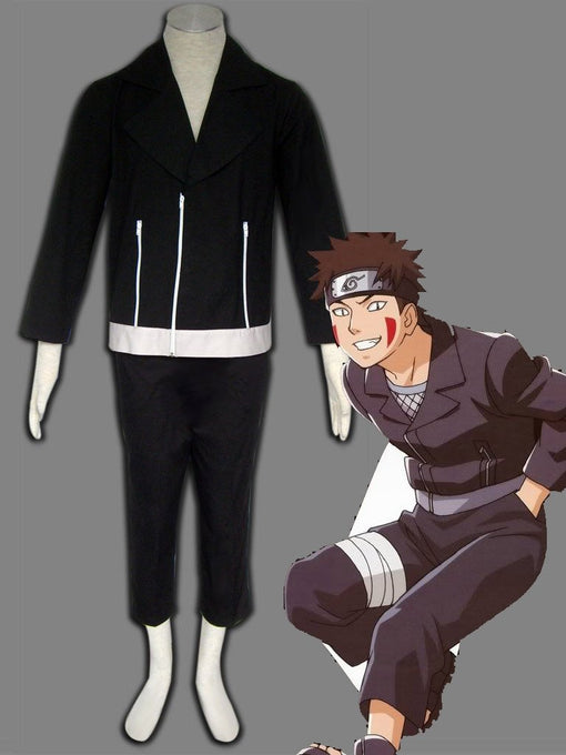 Naruto Shippuden Inuzuka Kiba 2nd Cosplay Set Halloween Costume