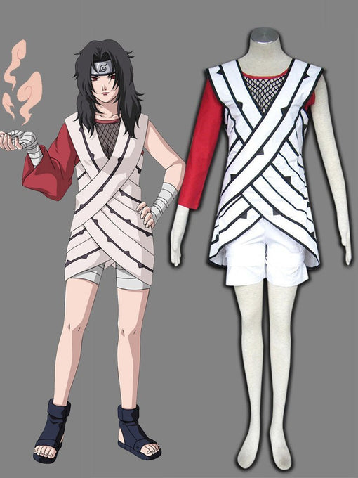 Naruto Shippuden Kurenai Yuhi Cosplay Set Costume
