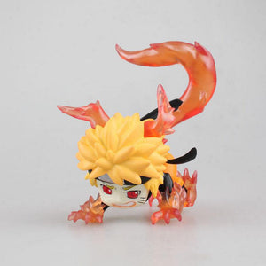 8cm Cute Chibi Naruto Figure Gaara Naruto Sasuke Figure Toys With Box