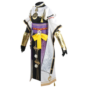 Genshin Impact Costume Kujou Sara Cosplay Full Set Halloween Costume For Women