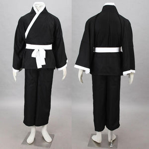 Men and Children Bleach Costume Yamamoto Genryuusai Shigekuni Cosplay Kimono Full Outfit