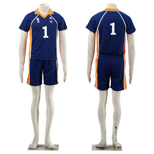 Unisex Anime Haikyuu Costume Karasuno High School Volleyball Club Hinata Shyouyou Sportswear