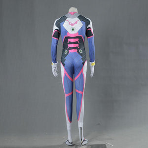 Overwatch DVA Stretchable Costume D.VA Cosplay Set For Women and Kids