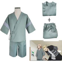 Load image into Gallery viewer, Tokyo Revengers Costume Sano Manjiro Costume Kimono Set For Men and Kids