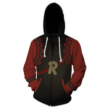 Load image into Gallery viewer, Mens My Hero Academia Printed Zippered Trainning Suit Hoodie Sweatshirt