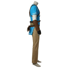 Load image into Gallery viewer, Mens The Legend Of Zelda Breath Of The Wild Link High Quality Cosplay Costume