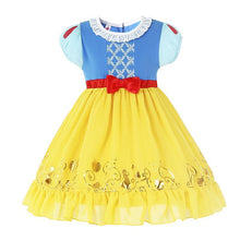 Load image into Gallery viewer, Princess Costume Snow White Summer Dress With Accessories For Toddler Girls Party