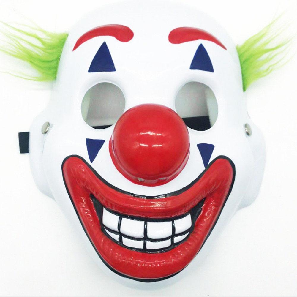 Clwon Joker Joaquin Phoenix Mask Cosplay Props PVC Batman Halloween Masks