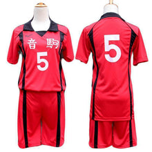 Load image into Gallery viewer, Unisex Haikyuu Costume Nekoma High Volley ball Club Team Outfit Kenma Kozume Cosplay Sportwear