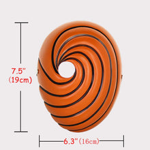 Load image into Gallery viewer, Naruto Resin Mask Tobi Obito Naruto Akatsuki Cosplay Musk