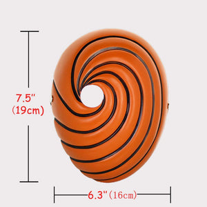 Naruto Resin Mask Tobi Obito Naruto Akatsuki Cosplay Musk