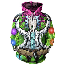Load image into Gallery viewer, Mens Rick and Morty Hoodies Pullover 3D Printed Sweatshirts