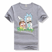 Load image into Gallery viewer, Mens Rick and Morty Cotton Tee Shirt Crew Neck Printed Summer Casual Tops