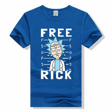 Load image into Gallery viewer, Mens Rick and Morty Cotton Tee Shirt Crew Neck Printed Summer Casual Tops