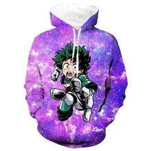 Load image into Gallery viewer, Mens My Hero Academia Printed Pullover Trainning Suit Hoodie Sweatshirt