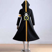 Load image into Gallery viewer, Men and Children One Piece Costume Trafalgar Law Cosplay Long Embroidery Coat