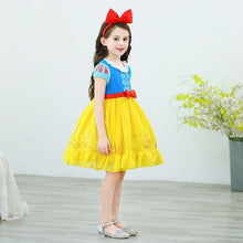 Load image into Gallery viewer, Princess Costume Snow White Summer Dress With Accessories For Toddler Girls Party
