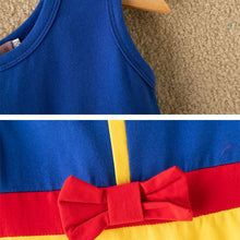 Load image into Gallery viewer, Princess Snow White Costume Cotton Dress for Toddler Girls Party