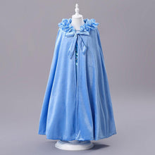 Load image into Gallery viewer, Kids Frozen Snow White Beauty and the Beast Costume Princess Elsa Anna Belle Cosplay Capes Robe