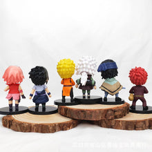 Load image into Gallery viewer, 12Pcs 6cm Cute Chibi Naruto Figure Naruto Itachi Gaara Kakashi Sasuke Figure Toys