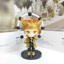 Load image into Gallery viewer, 6Pcs 9cm Cute Chibi Naruto Figure Naruto 4th Hokage Orochimaru Figure Toys