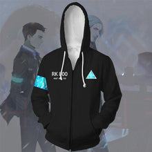 Load image into Gallery viewer, Detroit Becoming Human Connor Cosplay Costume Hoodie Jacket Sweatshirt Unisex