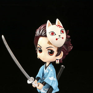 5 inch Demon Slayer Figure Kamado Tanjirou Kamado Nezuko Kochou Shinobu Toys