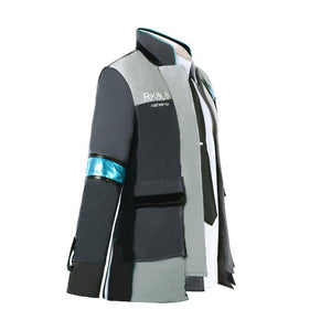 Detroit Becoming Human Connor Cosplay Halloween Costume Jacket + Tie + Shirt
