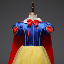 Load image into Gallery viewer, Kid&#39;s High Quality Snow White Costume Princess Costumes Dress With Accessories