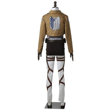 Load image into Gallery viewer, Mens Attack On Titan Costume Levi Ackerman Cosplay Battle Full Set Costume