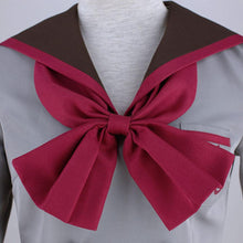 Load image into Gallery viewer, Women and Kids Sailor Moon Costume Sailor Mars Heino Rei Cosplay Winter School Uniform Sets