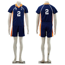 Load image into Gallery viewer, Unisex Anime Haikyuu Costume Karasuno High School Volleyball Club Hinata Shyouyou Sportswear