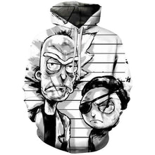 Load image into Gallery viewer, Mens Rick and Morty Hoodies Pullover 3D Printed Sweatshirts