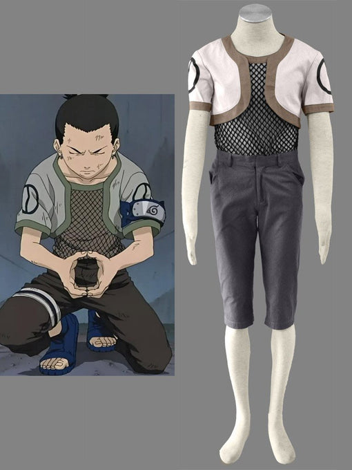 Naruto Shippuden Shikamaru Nara Cosplay Set Halloween Costume