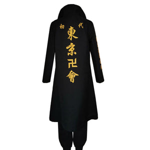 Tokyo Revengers Costume Sano Manjiro Cosplay Tokyo Manji Gang Leader Costume For Men and Kids