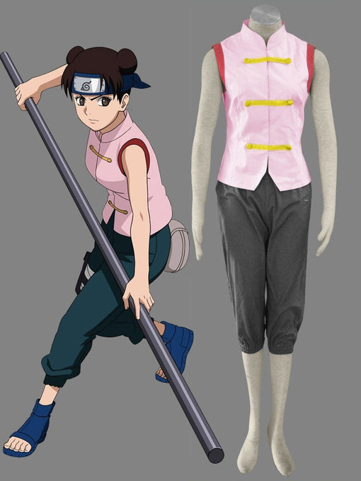 Naruto Shippuden Tenten Cosplay Set Halloween Costume