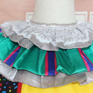 Chapter One Costume Pennywise Cosplay Yellow Suit Scary Joker Suit for Women and Kids