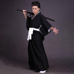 Men and Children Bleach Costume Kimono Set